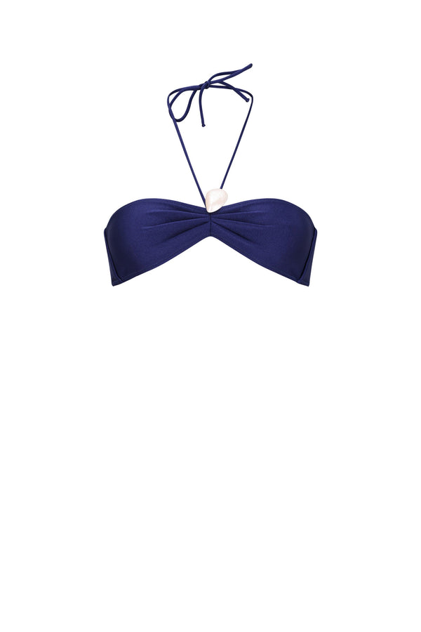 Laurel Bikini Top-Indigo-XS