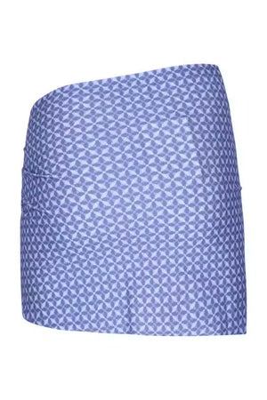 Monique Mini Skirt-Indigo Print-XS