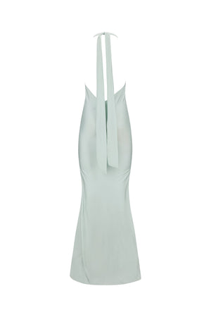 Tala Maxi Dress-Aqua Blue-XS
