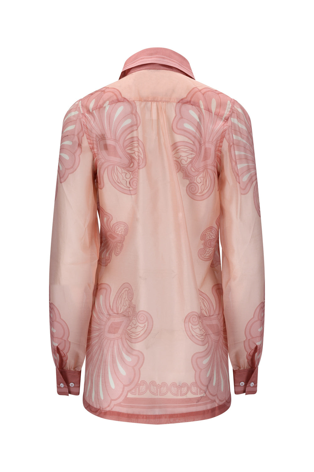 Susan Shirt-Pink Shell Print-XS