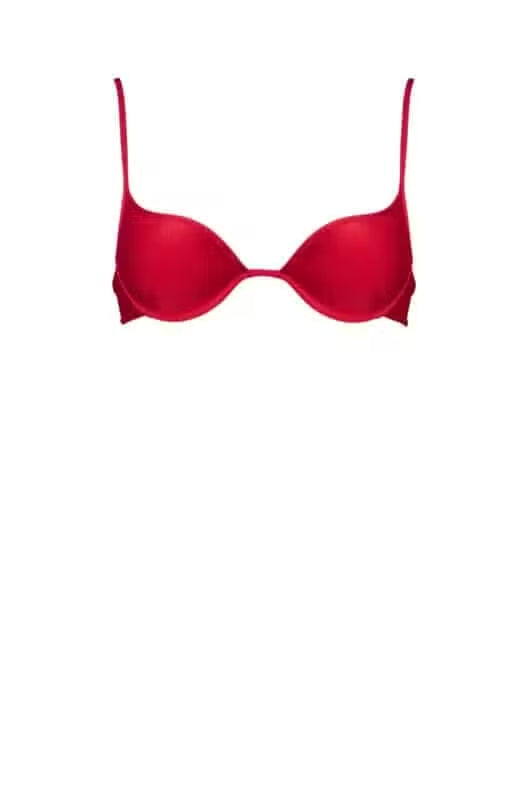 Alexis Bikini Top-Scarlet Red-XS