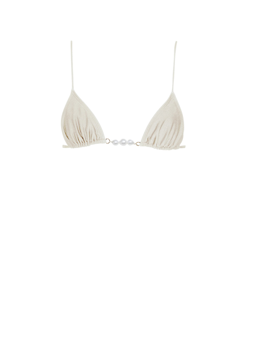 Giselle Bikini Top-Cream-XS