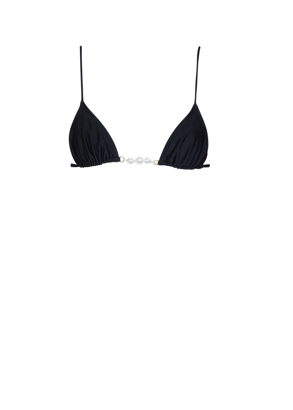 Giselle Bikini Top-Black-L