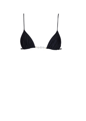 Giselle Bikini Top-Black-L