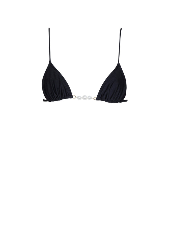 Giselle Bikini Top-Black-L