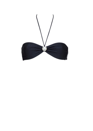 Juno Bikini Top-Black-XL