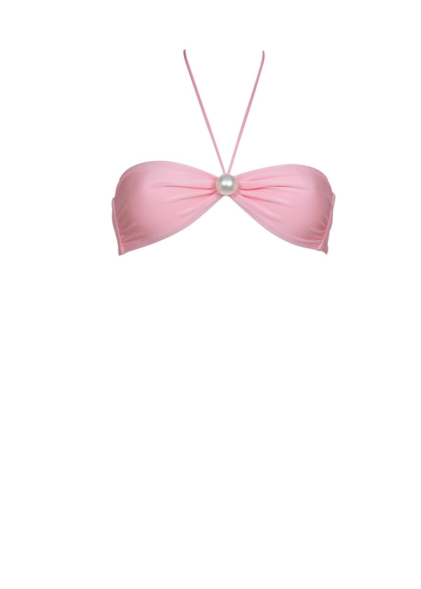 Juno Bikini Top-Candy Pink-XL