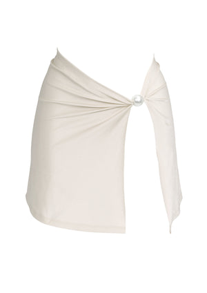 Thalia Mini Skirt-Cream-XSS