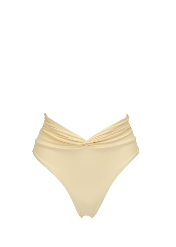 Claire Bikini Bottom-Butter Yellow-XS