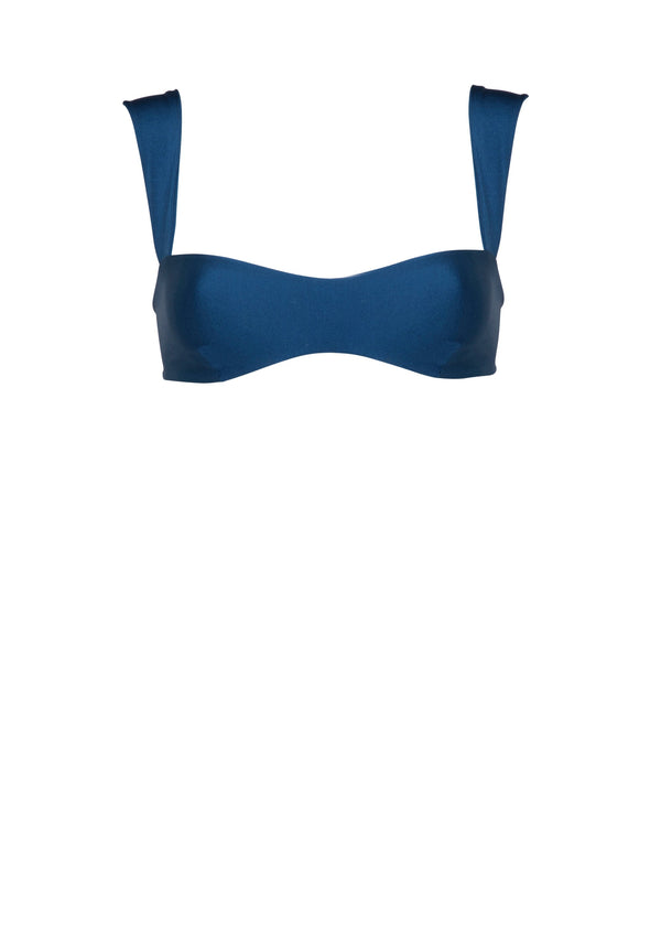 Aster Bikini Top-Blue Opal-XS