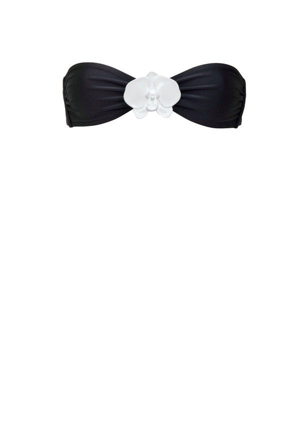 Callisto Bikini Top-Black-S