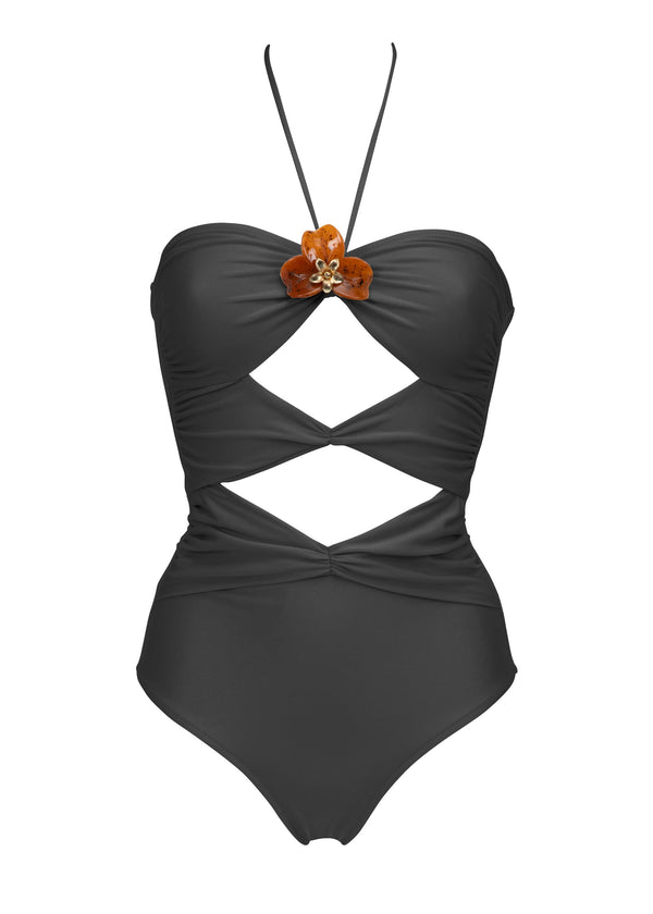 Cinna One Piece-Black-XS