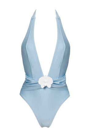 Dahlia One Piece-Baby Blue-XS