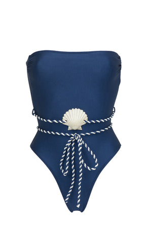 Hailey One Piece-Blue Opal-XS