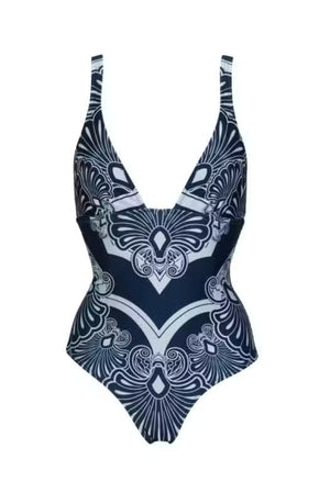 Milo One Piece-Blue Print-XS