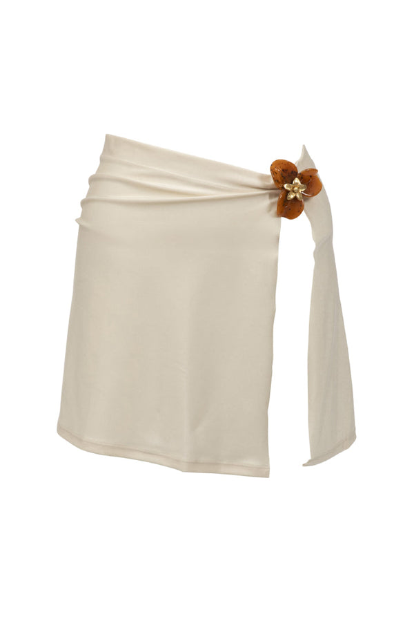Mariana Mini Skirt-Macadamia-XSS