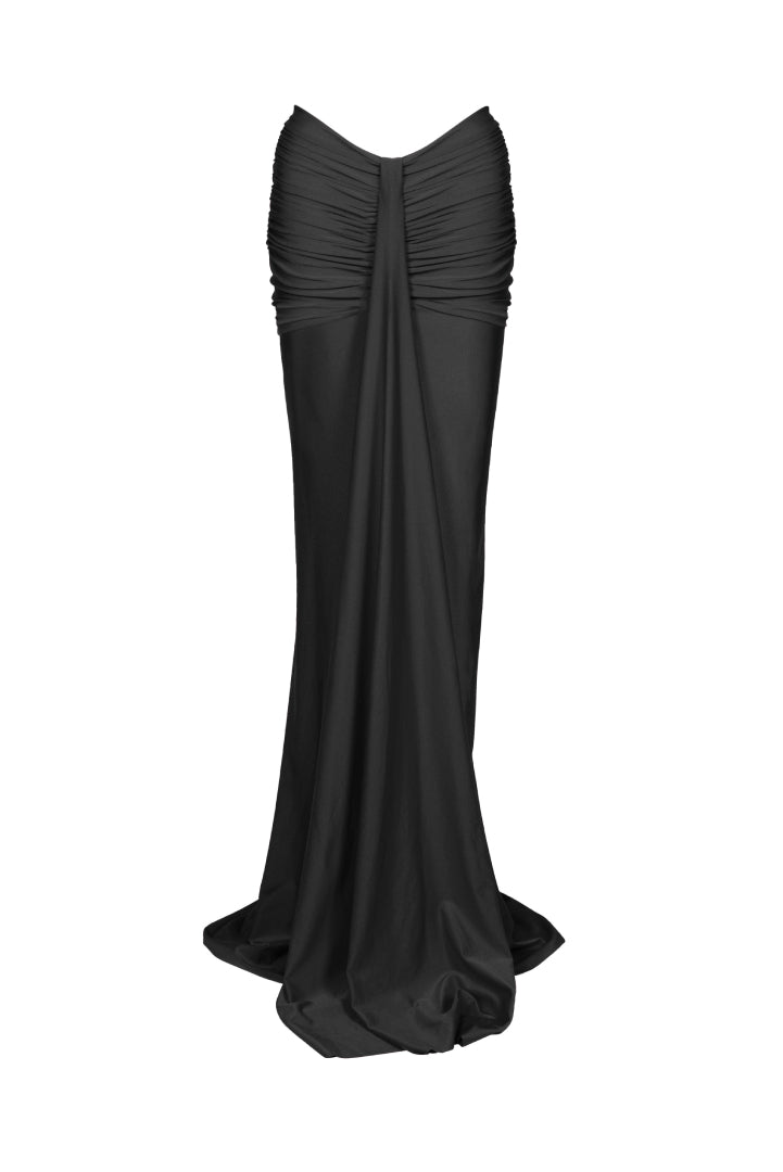 Marcella Maxi Skirt-Black-XS