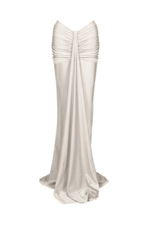 Marcella Maxi Skirt-Macadamia-XS