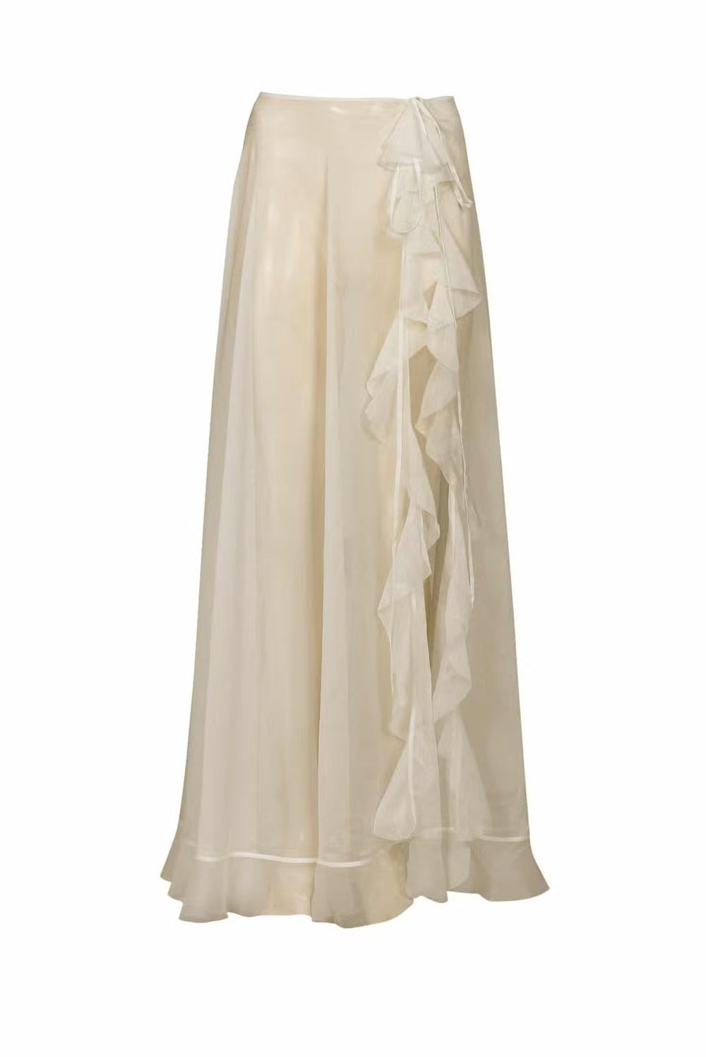 Or Maxi Skirt-Macadamia-XS