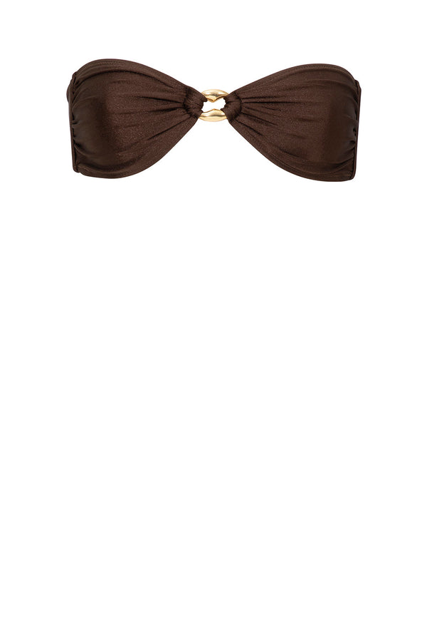 Nyx Bikini Top-Espresso-XS