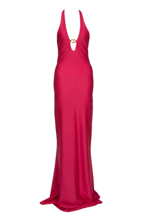 Sienna Maxi Dress-Fuchsia-XS