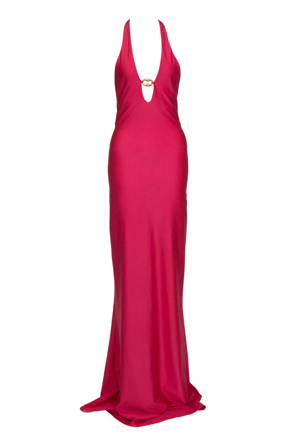 Sienna Maxi Dress-Fuchsia-XS