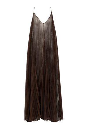 Uma Maxi Dress-Espresso-XS