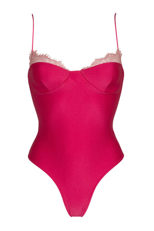 Ria One Piece-Fuchsia-XS