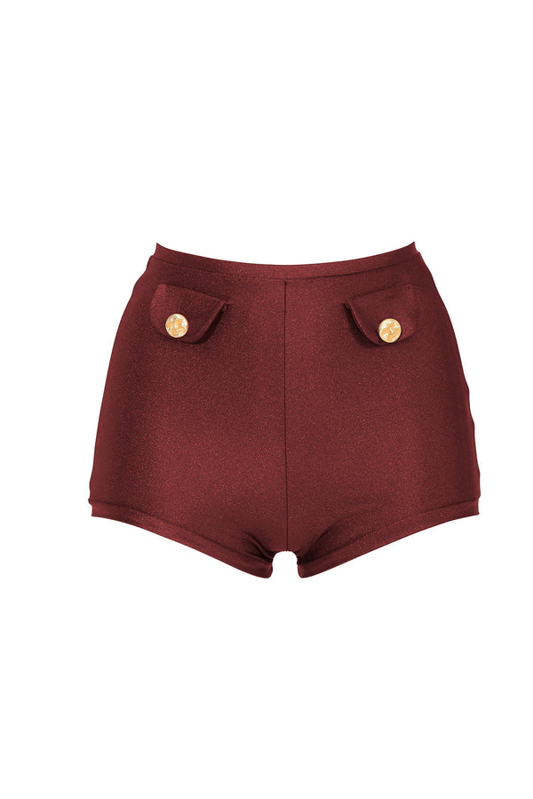 Chleo Short-Burgundy-XS