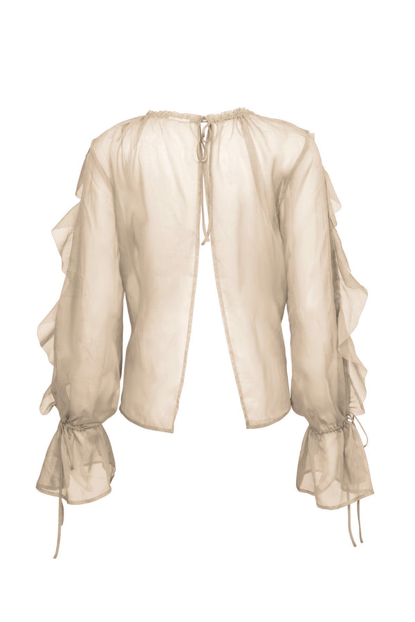 Jeanie Top-Macadamia-XS