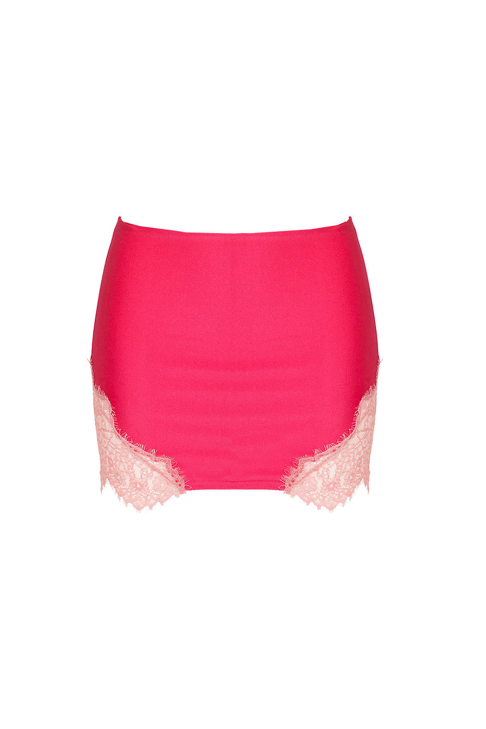 Fannie Mini Skirt-Fuchsia-XS