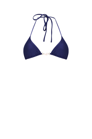 Elio Bikini Top-Indigo-XS