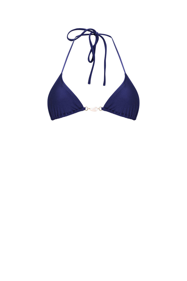 Elio Bikini Top-Indigo-XS