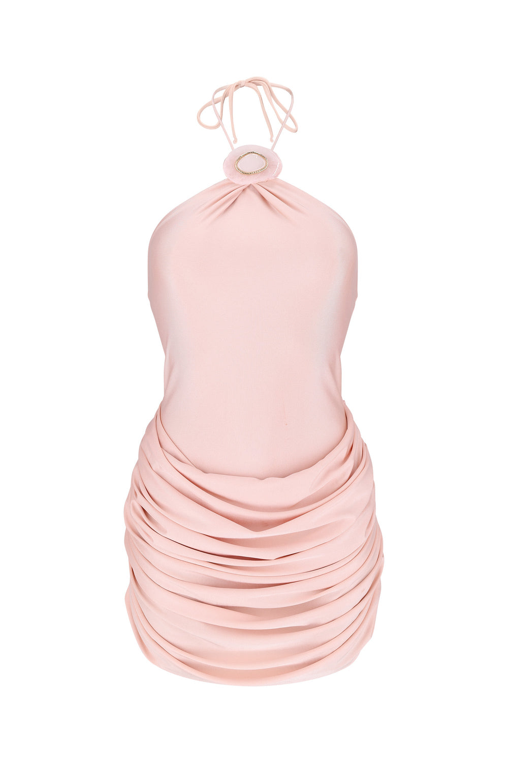Julian Mini Dress-Pink Blush-XS