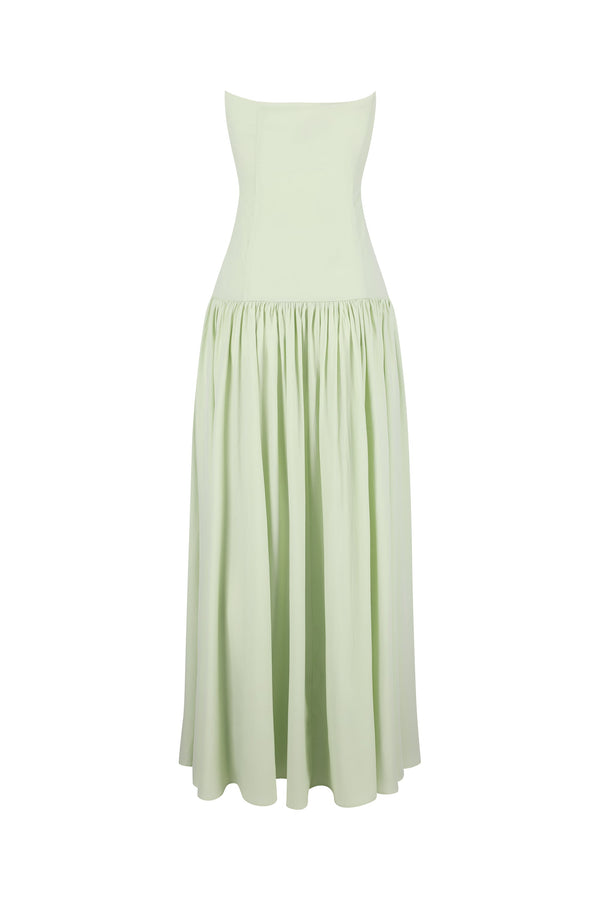 Violeta Maxi Dress-Mint-XS