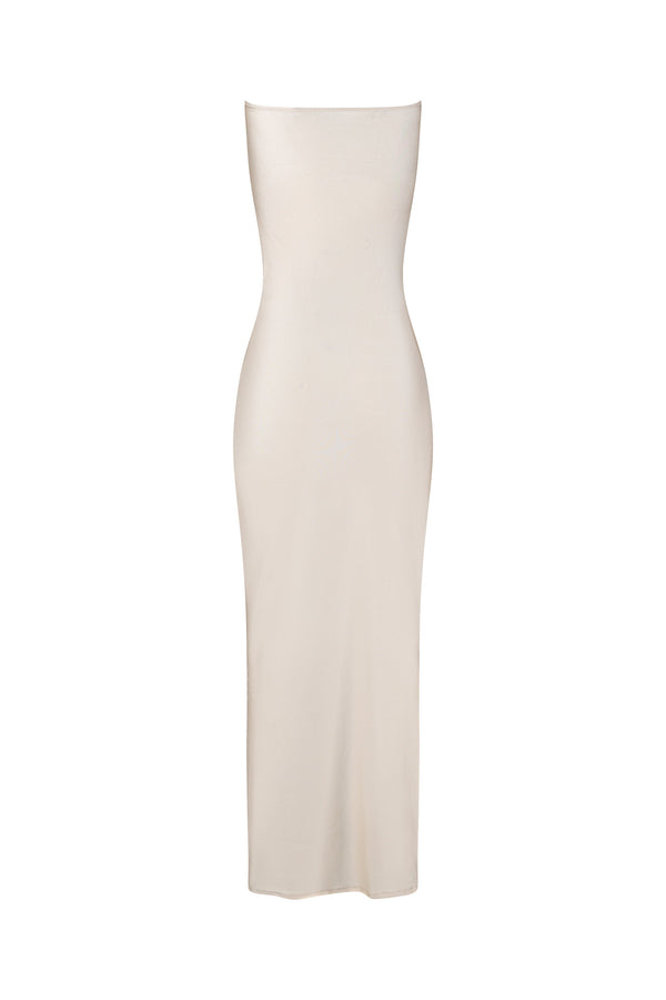 Emeline Maxi Dress-Macadamia-XS