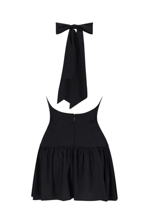 Amaris Mini Dress-Black-XS