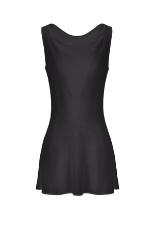 Logan Mini Dress-Black-XS