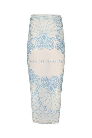 Aqua Shell Pareo-Aqua Shell Print-OS