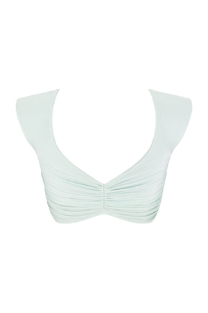 Claudia Top-Aqua Blue-XS