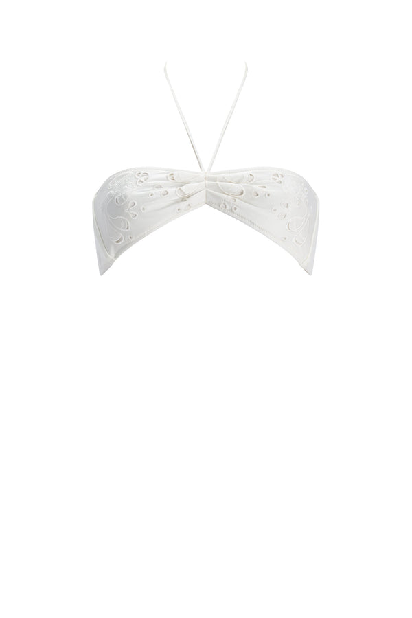 Anara Bikini Top-Cream-XS
