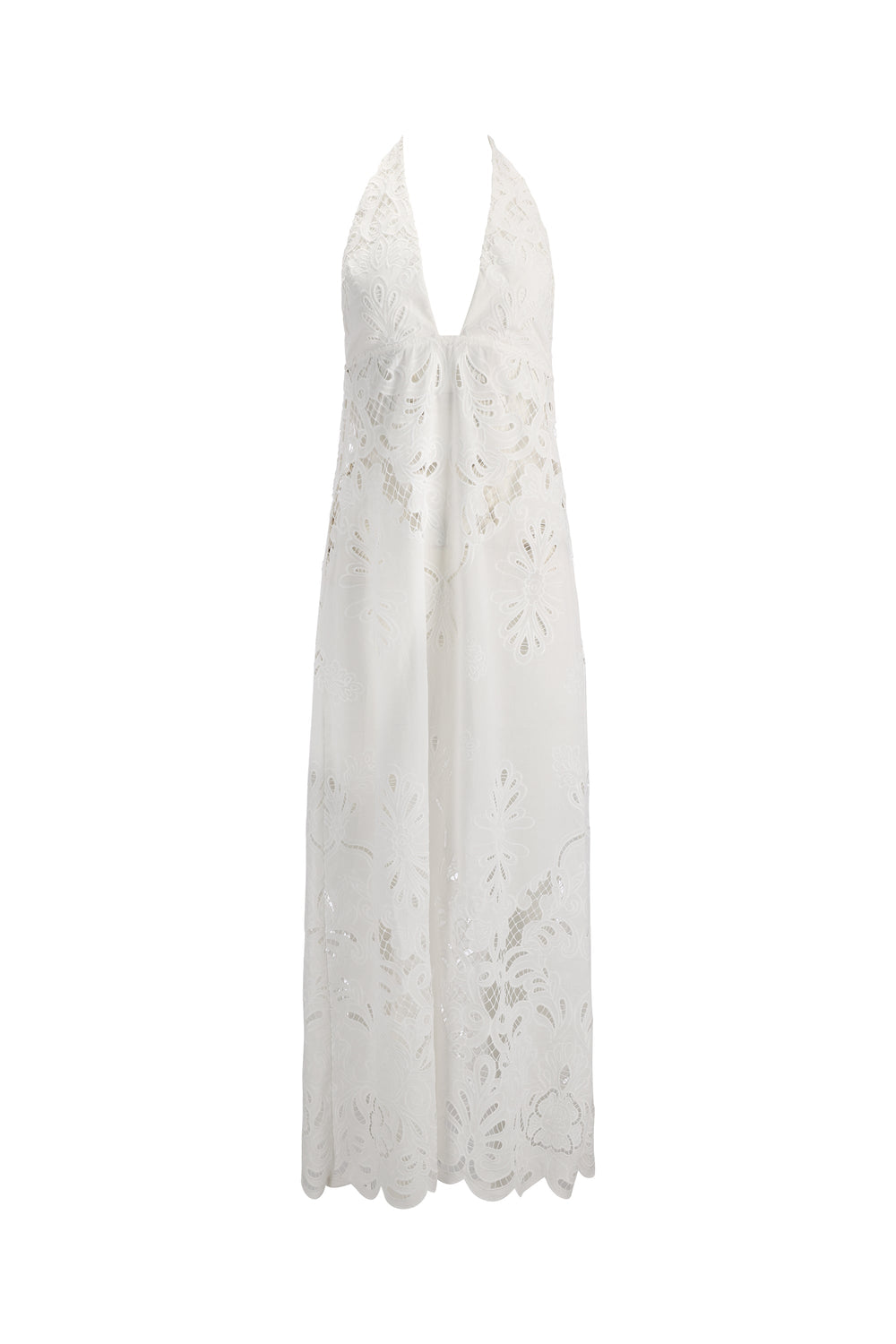 Nadine Maxi Dress-Cream-XS