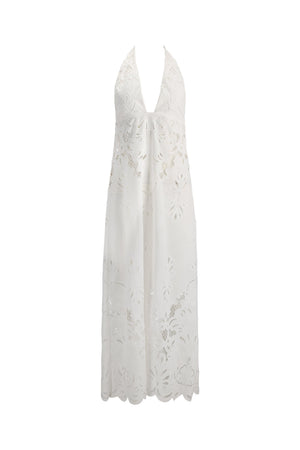 Nadine Maxi Dress-Cream-XS
