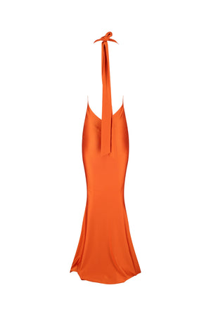 Tala Maxi Dress-Jaffa Orange-XS