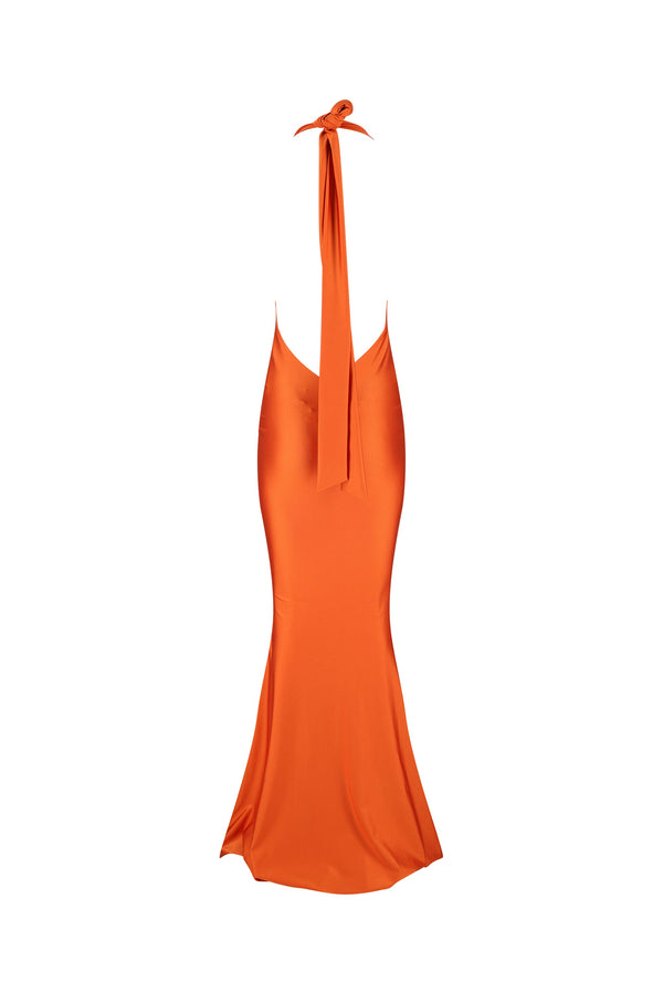 Tala Maxi Dress-Jaffa Orange-XS