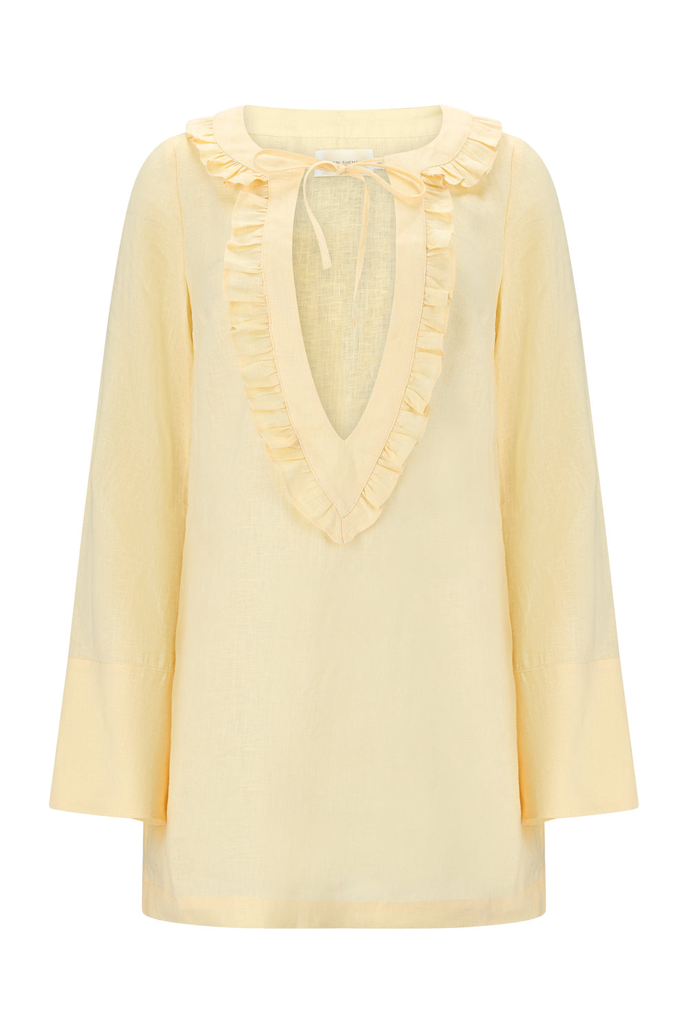 Annabelle Kaftan-Butter Yellow-XS