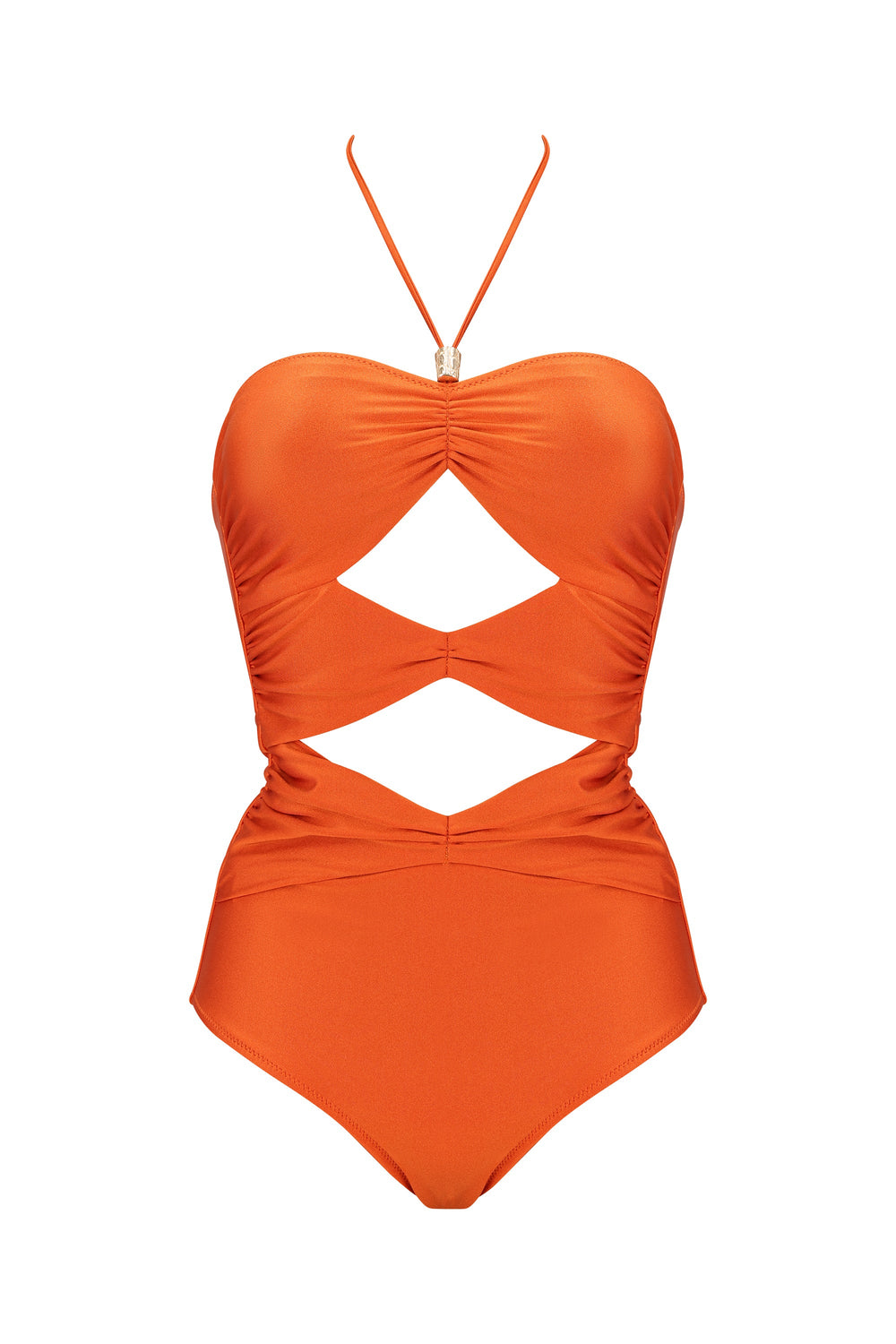 Salma One Piece-Jaffa Orange-XS