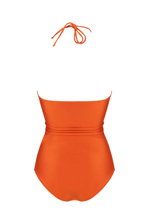 Salma One Piece-Jaffa Orange-XS