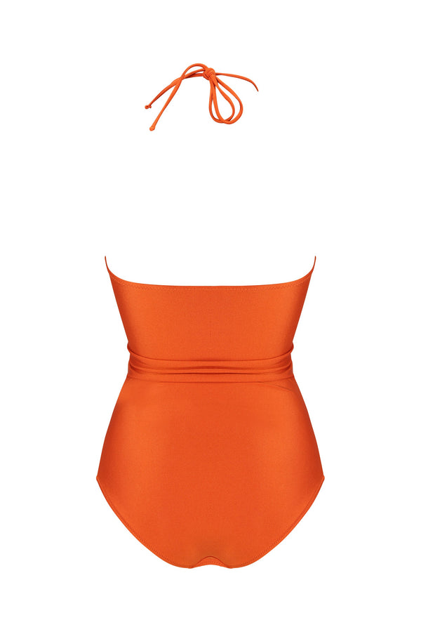 Salma One Piece-Jaffa Orange-XS