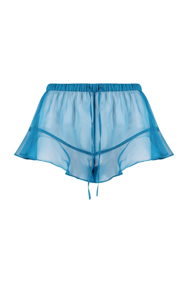 Shay Short Pants-Blue Teal-XS